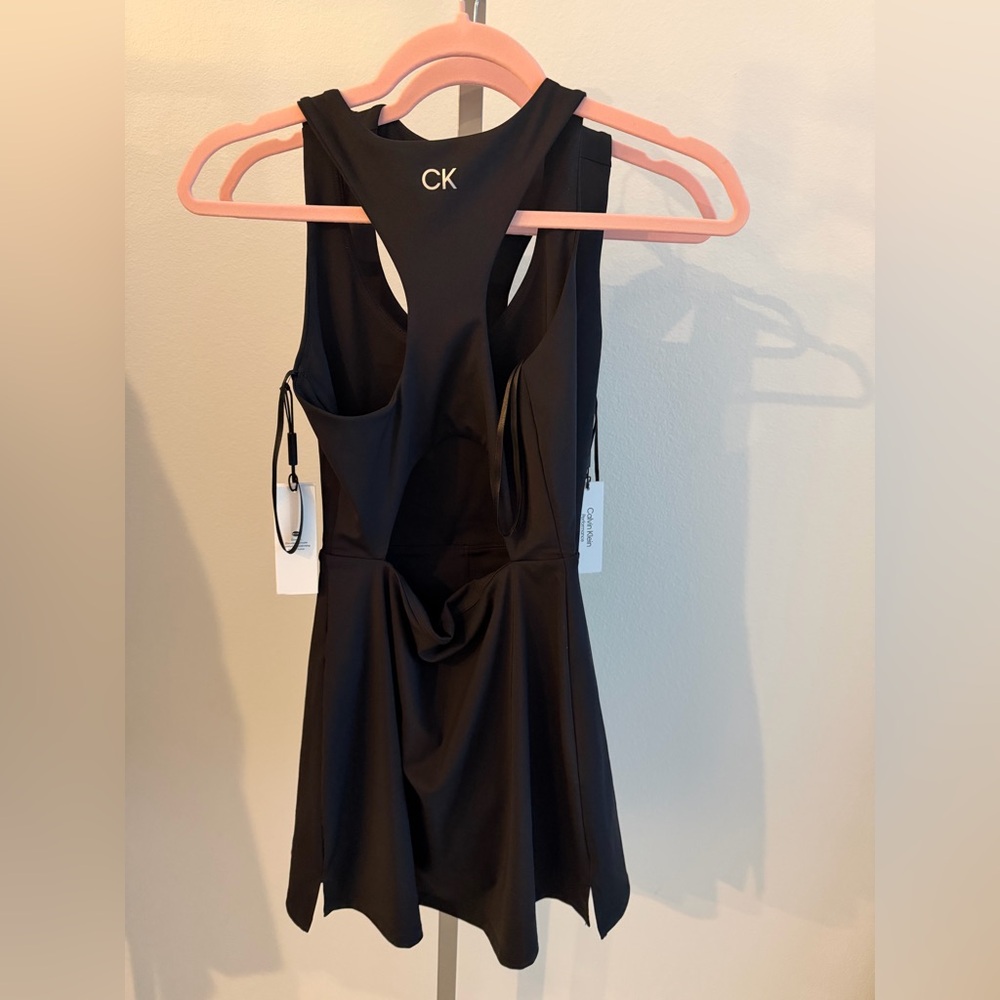 Calvin Klein Black Performance Stretch Tank